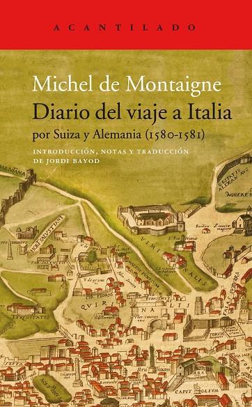 Diario del viaje a Italia | 9788417902339 | Michel de Montaigne