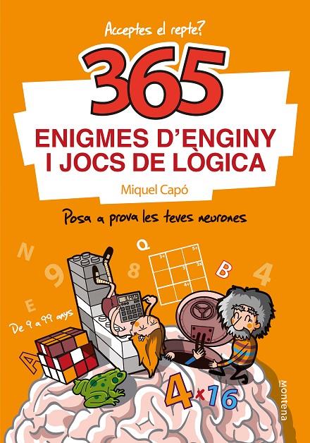 365 enigmes d'enginy i jocs de lògica | 9788418057595 | Capó, Miquel