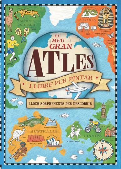 El meu gran atles per pintar | 9788448846435 | AA.VV./HUGHES, NATALIE