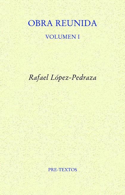 Obra reunida | 9788418935107 | López-Pedraza, Rafael