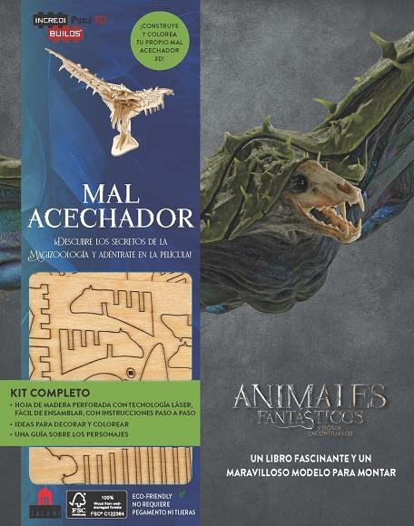 Incredibuilds. Animales fantásticos. Mal acechador | 9788893670128 | AAVV