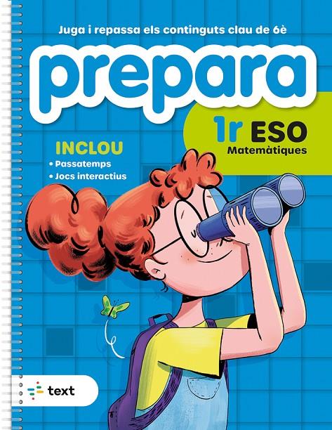 Prepara 1r ESO Matemàtiques | 9788441235823 | Díez Sardà, Lluís; Martorell i Sabaté, Eduard; Miquel i Rigual, Joan