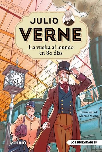 Julio Verne - La vuelta al mundo en 80 días (edición actualizada, ilustrada y ad | 9788427245648 | Verne, Julio