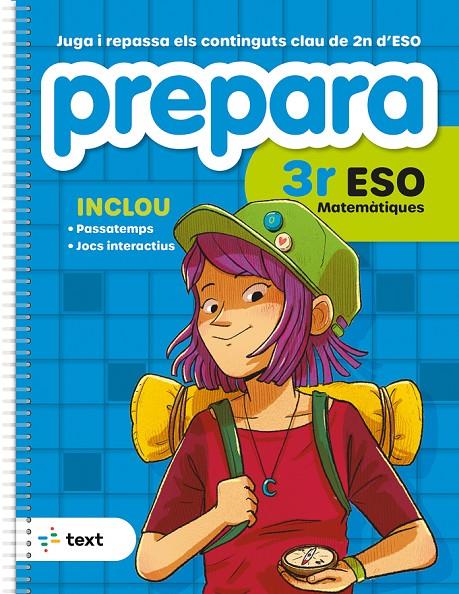Prepara 3r ESO Matemàtiques | 9788441235847 | Díez Sardà, Lluís; Martorell i Sabaté, Eduard; Miquel i Rigual, Joan