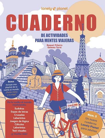 Cuaderno de actividades para mentes viajeras vol. 5 | 9788408305064 | Piñeiro, Raquel/Terol, Gemma