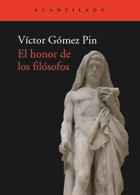 El honor de los filósofos | 9788417902292 | Víctor Gómez Pin