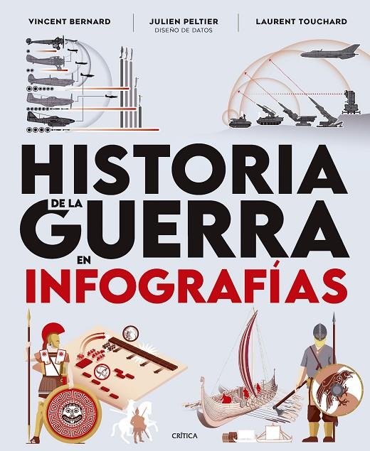Historia de la guerra en infografías | 9788491998075 | Bernard, Vincent/Peltier, Julien/Touchard, Laurent
