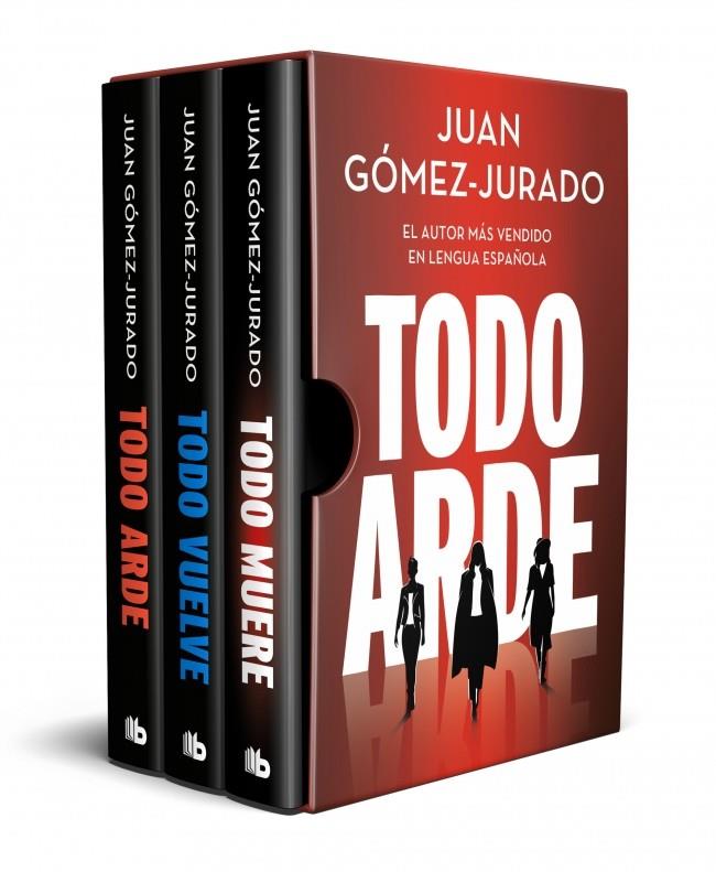 Estuche Todo arde (contiene: Todo arde | Todo vuelve | Todo muere) | 9791387652241 | Gómez-Jurado, Juan