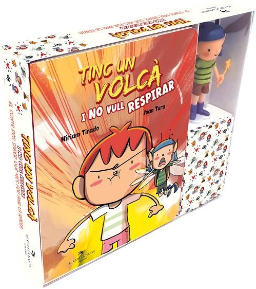 Tinc un volcà i no vull respirar (Edició especial llibre + figura) | 9788419747150 | Tirado Torras, Míriam / Turu Sánchez, Joan
