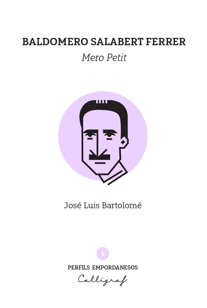 Baldomero Salabert Ferrer. Mero Petit | 9791399045949 | Bartolomé Sánchez, José Luis