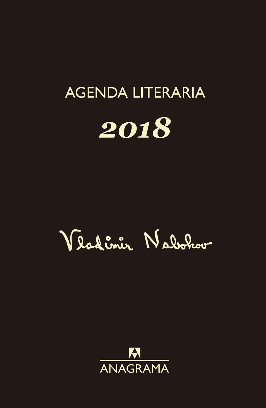 Agenda literaria 2018 | 9788433902108 | Editorial Anagrama S.A
