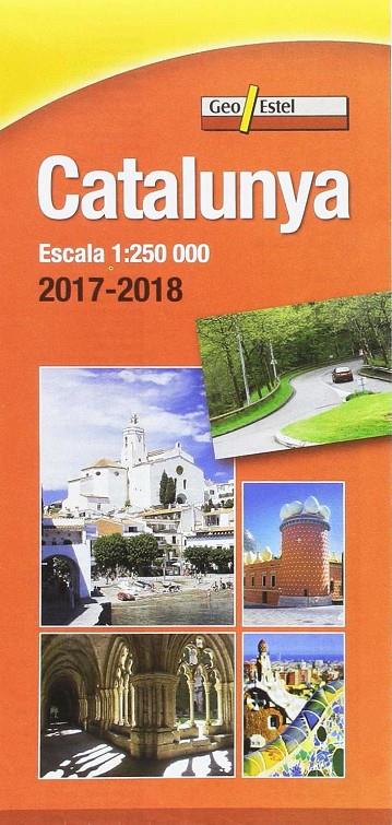 Mapa Catalunya 2017-2018 | 9788415237273 | Institut Cartrogràfic de Catalunya