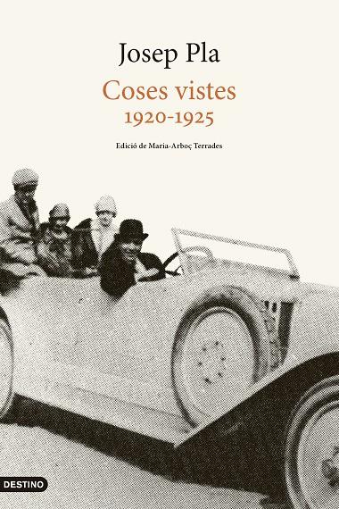 Coses vistes | 9788419734259 | Pla, Josep