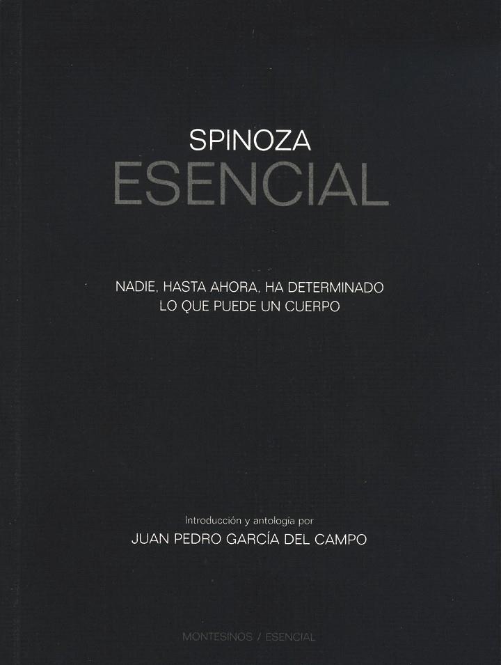 Spinoza o la libertad | 9788496831810 | García del Campo, Juan Pedro