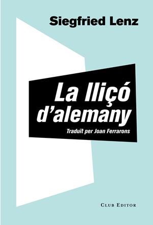Lliçó d alemany | 9788473292061 | Siegfried lenz