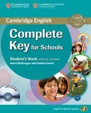 Complete key for school | 9788483237120 | McKeegan, David