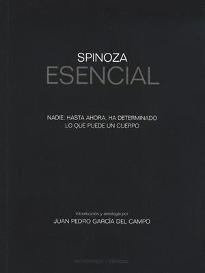 Spinoza o la libertad | 9788496831810 | García del Campo, Juan Pedro