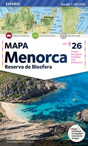 Mapa Menorca CAS | 9788484780762