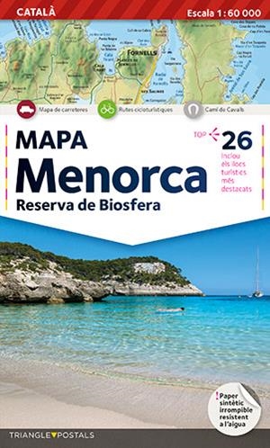 Mapa Menorca CAT | 9788484780755 | AA.VV.