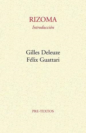Rizoma | 9788485081028 | Gilles Deleuze, Félix Guattari
