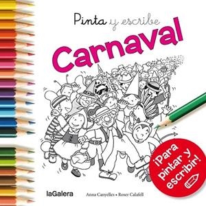 Pinta y escribe. Carnaval | 9788424654672 | Canyelles, Anna