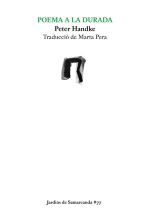 Poema a la durada | 9788497665513 | Peter Handke