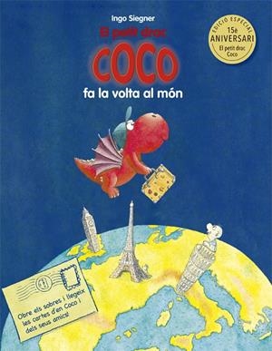El petit drac Coco fa la volta al món 15è aniversari | 9788424661953 | Ingo Siegner