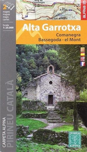 Alta Garrotxa. Comanegra. Bassegoda. el Mont | 9788480907538 | AA.VV.