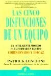 las cinco disfunciones de un equipo | 9788495787323 | Lencioni, Patrick