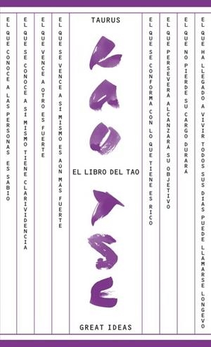 El libro del Tao (Serie Great Ideas 17) | 9788430609307 | Tse, Lao