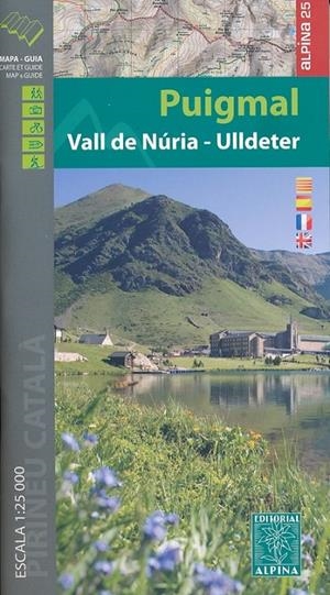 Puigmal Vall de Núria Ulldeter (Mapa Alpina) | 9788480905534