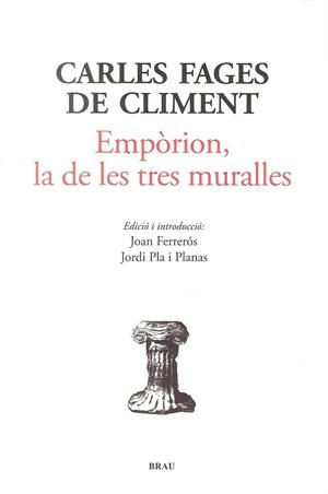 Empòrion, la de les tres muralles | 9788415885030 | Fages de Climent, Carles