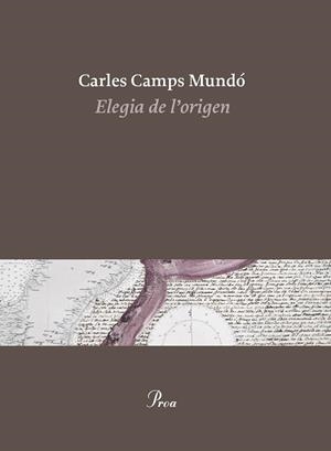 Elegia de l origen | 9788475886510 | Carles Camps Mundó