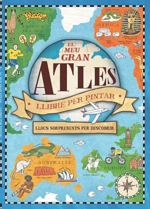 El meu gran atles per pintar | 9788448846435 | AA.VV./HUGHES, NATALIE