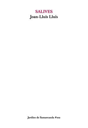 Salives | 9788497667272 | Lluís, Joan-Lluís