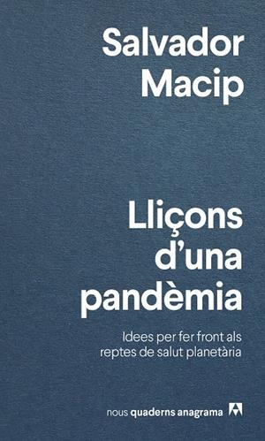 Lliçons d una pendèmia | 9788433916501 | Salvador Macip
