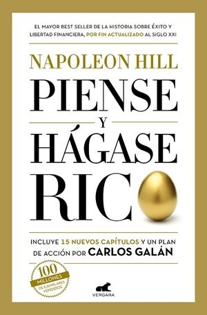 Piense y hágase rico | 9788418620133 | Hill, Napoleon / Galán, Carlos