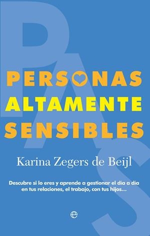 Personas altamente sensibles | 9788490607817 | karina Zegers de Beijl