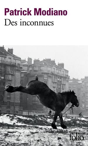 Des inconnues | 9782070412761 | Modiano Patrick