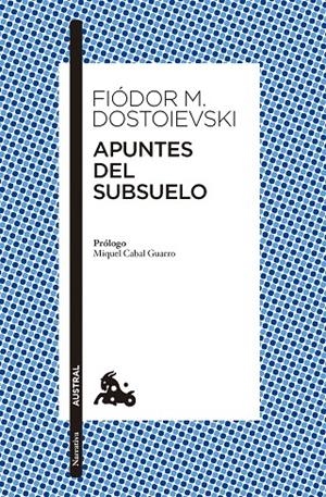 Apuntes del subsuelo | 9788408285151 | Dostoievski, Fiòdor M.