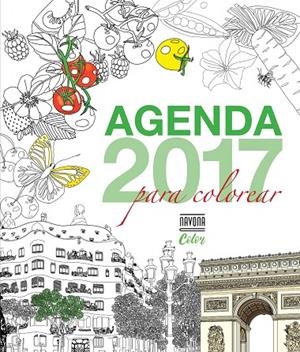 Agenda 2017 para colorear | 9788416259601 | Hébrard, Roger