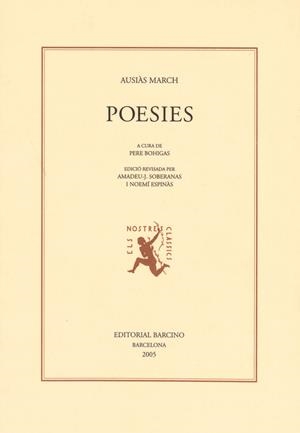Poesies | 9788472267152 | March, Ausiàs/Bohigas, Pere