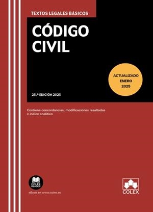 Código civil | 9788411947725 | Editorial Colex, S.L.