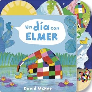 Elmer. Libro de cartón - Un día con Elmer | 9788448852948 | McKee, David