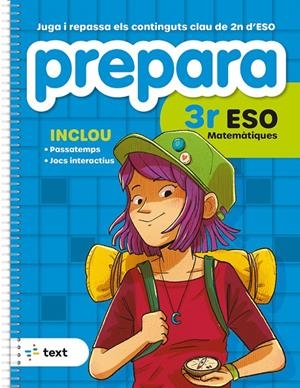 Prepara 3r ESO Matemàtiques | 9788441235847 | Díez Sardà, Lluís; Martorell i Sabaté, Eduard; Miquel i Rigual, Joan