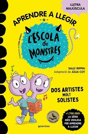 Aprendre a llegir a l'Escola de Monstres 24 - Dos artistes molt solistes | 9791387724191 | Rippin, Sally