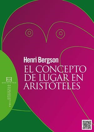 El concepto de lugar en Aristóteles | 9788490550168 | Bergson, Henry