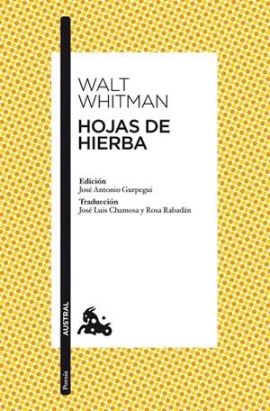 Hojas de hierba | 9788467037678 | Walt Whitman