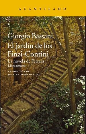 El jardín de los Finzi Contini | 9788416748631 | Giorgio Bassani