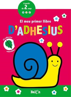 El meu primer llibre d adhesius. Cargol | 9789463076531 | Ballon
